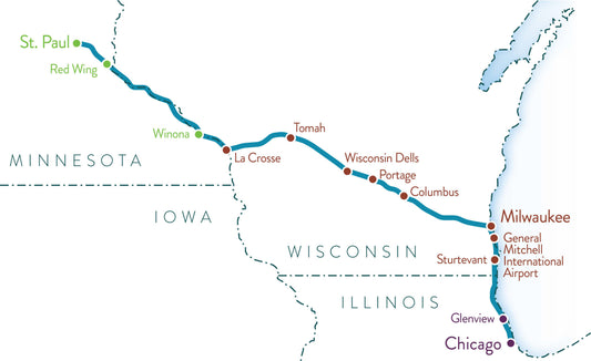 New Amtrak service connects Minnesota, Wisconsin and Illinois