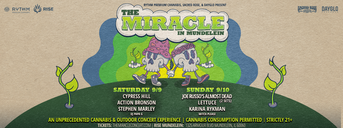 Miracle in Mundelien this weekend, first fest to allow cannabis consumption
