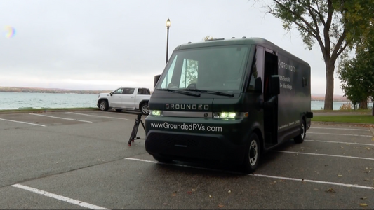 Grounded's electric RV begins tour of Michigan