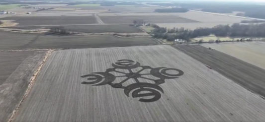 Rapper Yeat unveils crop circles in Midwest for upcoming album '2093' rollout