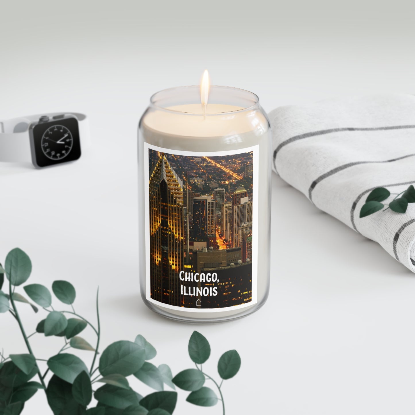 Chicago, Illinois (#031) - Home Town Candles, 13.75oz