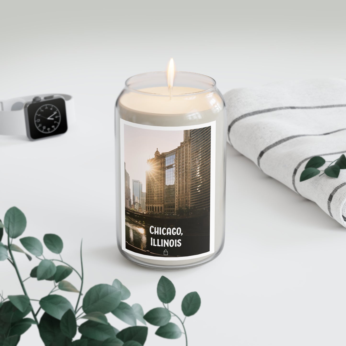 Chicago, Illinois (#027) - Home Town Candles, 13.75oz