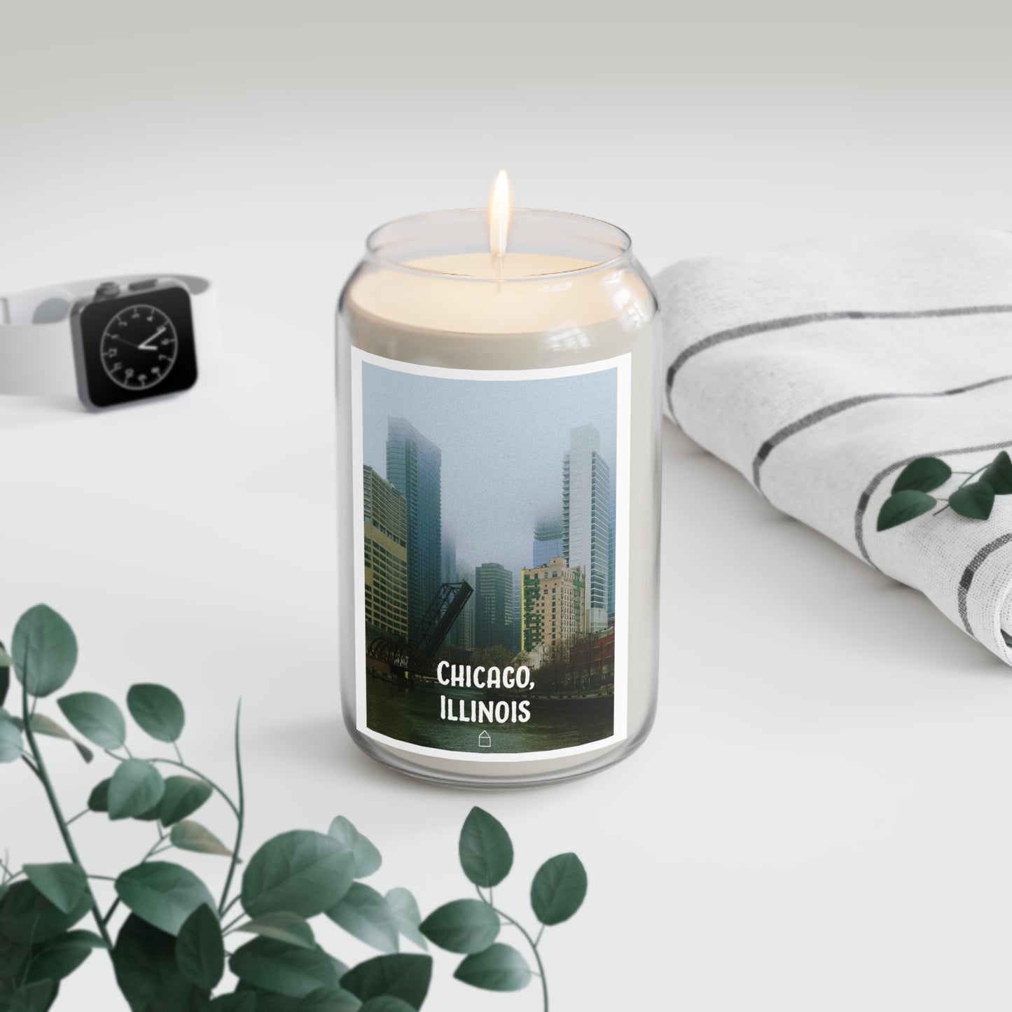 Chicago, Illinois (#018) - Home Town Candles, 13.75oz