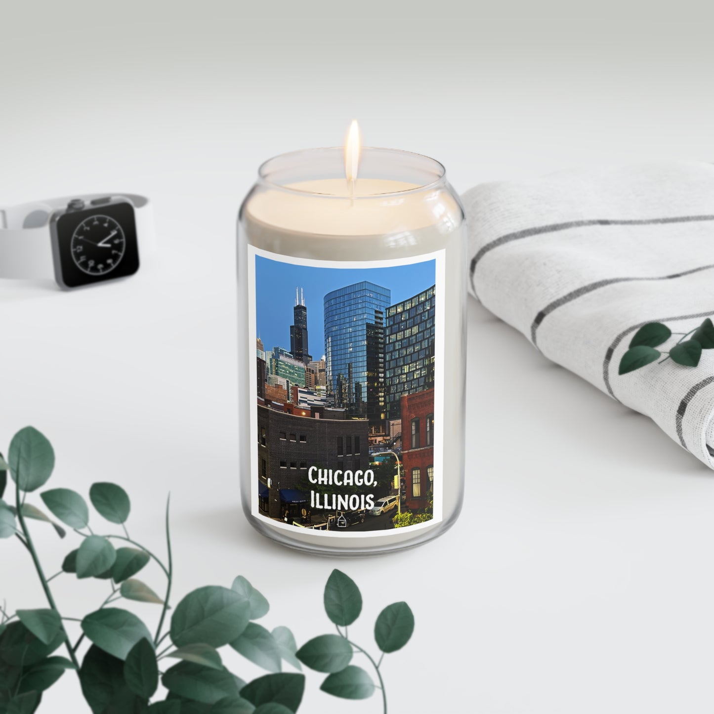 Chicago, Illinois (#003) - Home Town Candles, 13.75oz