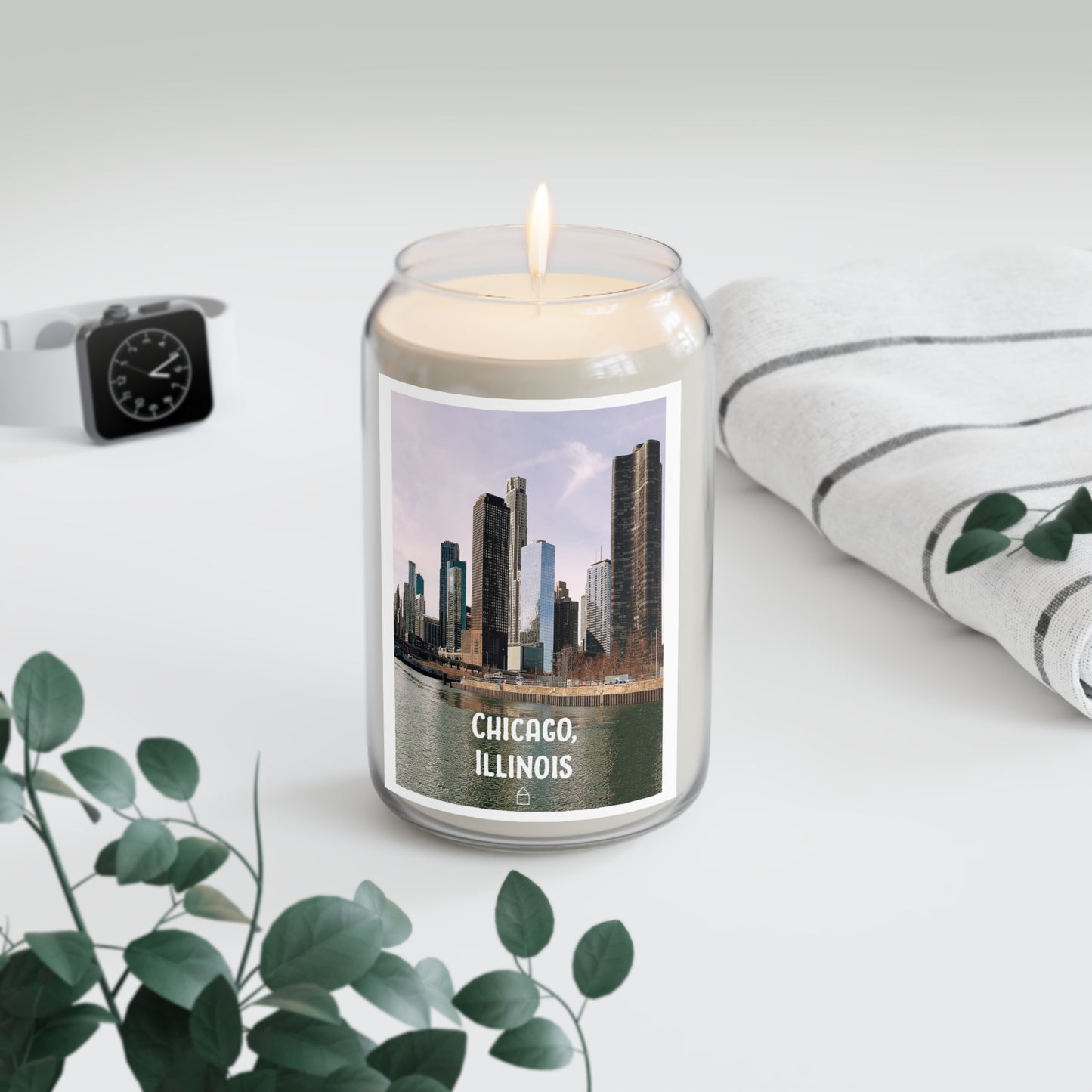 Chicago, Illinois (#030) - Home Town Candles, 13.75oz