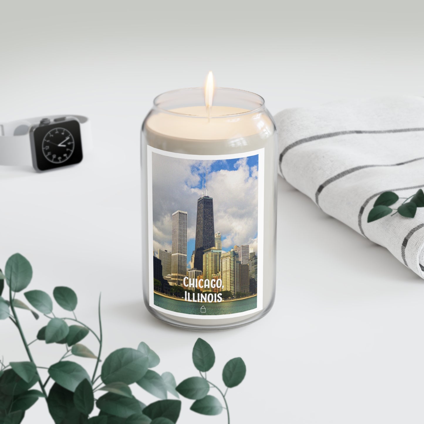 Chicago, Illinois (#015) - Home Town Candles, 13.75oz