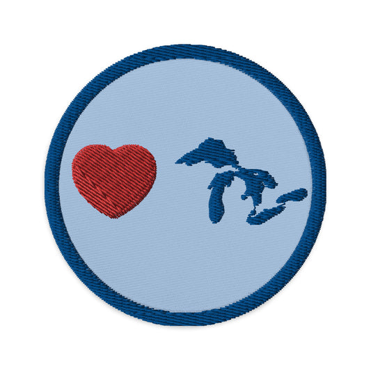 Great Lakes Support Embroidered Patch