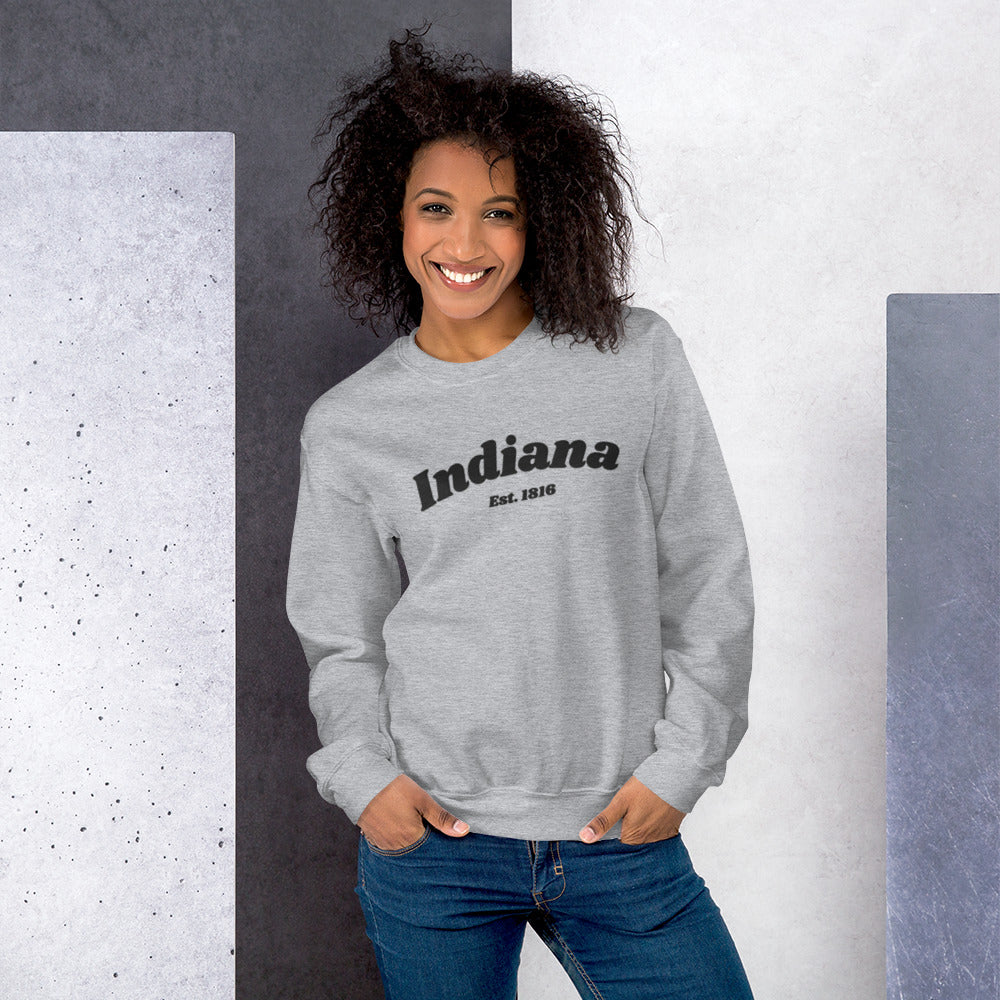 Indiana 1816 Embroidered Sweatshirt