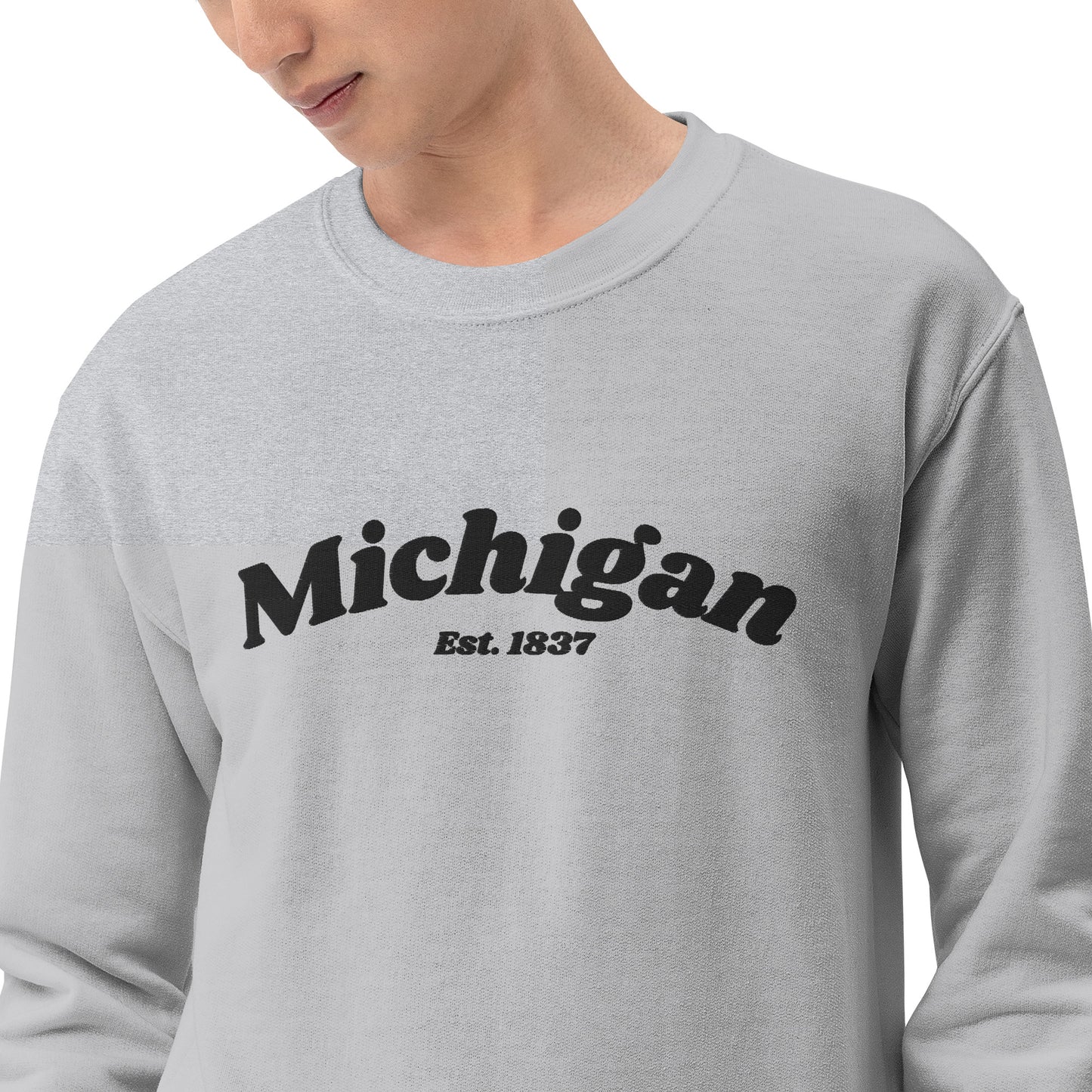 Michigan 1837 Embroidered Sweatshirt