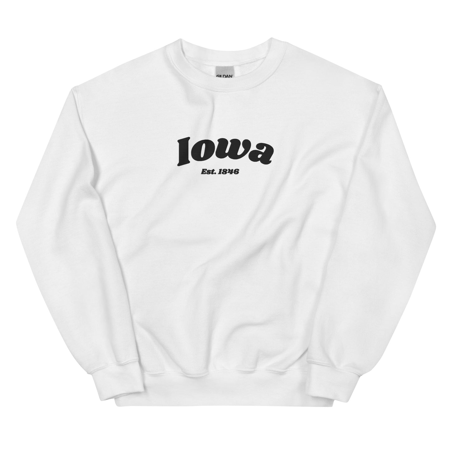Iowa 1846 Embroidered Sweatshirt